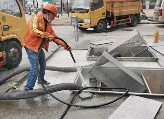 南岔隔油池清理